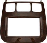 Scosche MZ2354WDDB Compatible with 1998-05 Mercedes Benz S Class ISO Double DIN Dash Kit; Wood Look Finish - Cash Converters