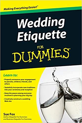 Wedding Etiquette For Dummies Paperback - Cash Converters