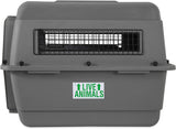 Petmate Sky Kennel For Pets From 25 To 30lb Light Gray