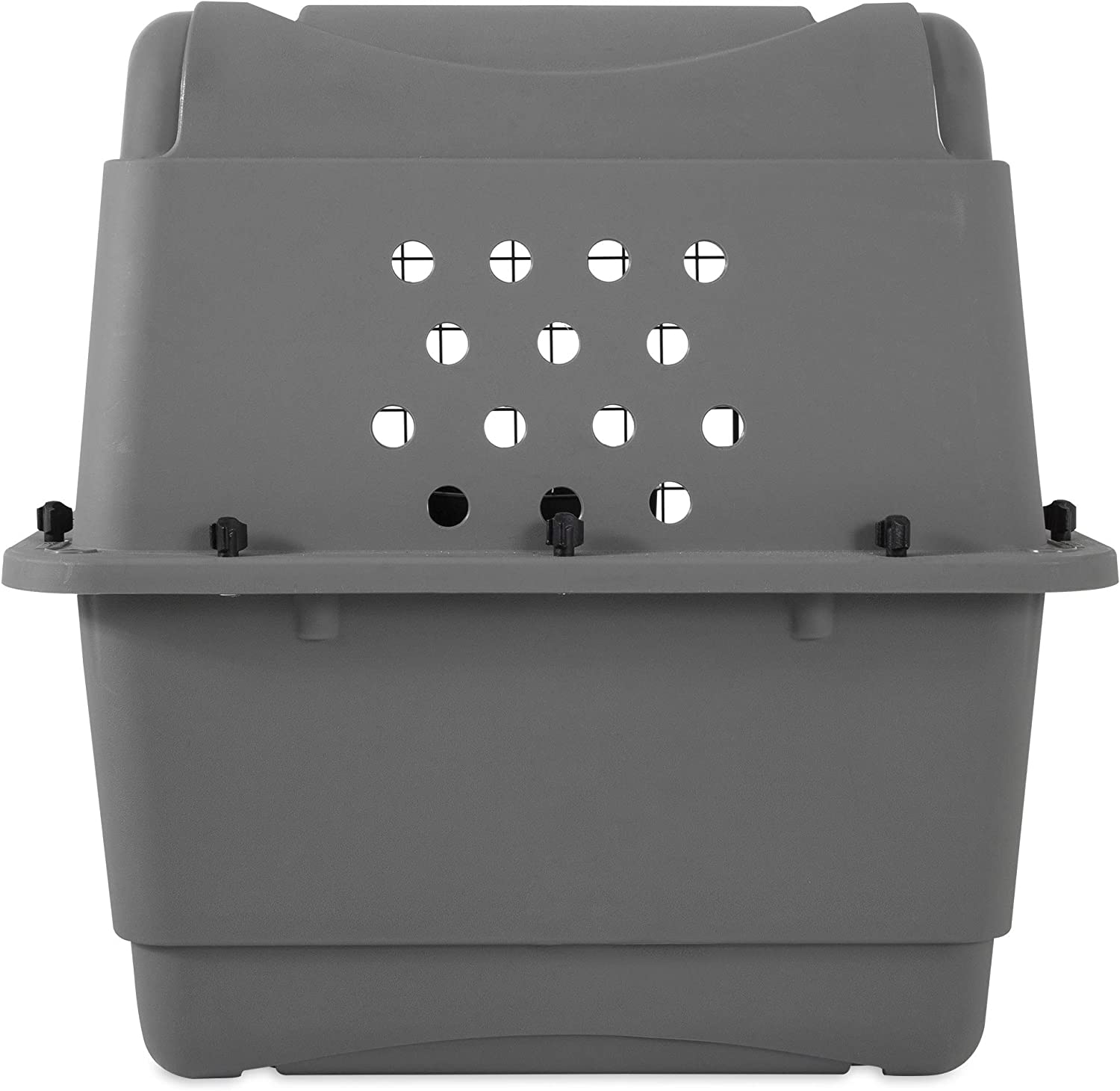 Petmate Sky Kennel For Pets From 25 To 30lb Light Gray