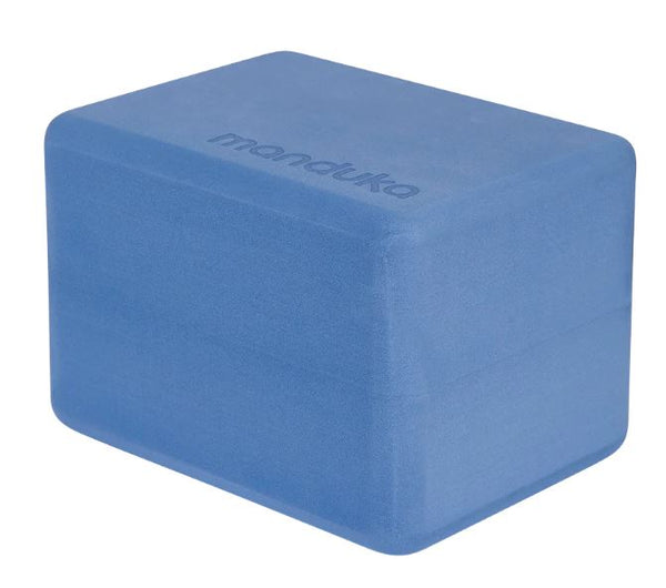 Manduka Recycled Foam Mini Travel Block Shade Blue – Cash Converters