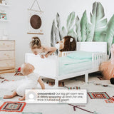 Delta Children Fancy Wood Toddler Bed Bianca