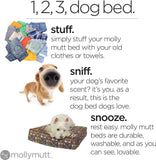 Molly Mutt Small Dog Bed Cover I Dont Like Mondays Print 22inX27inX5in