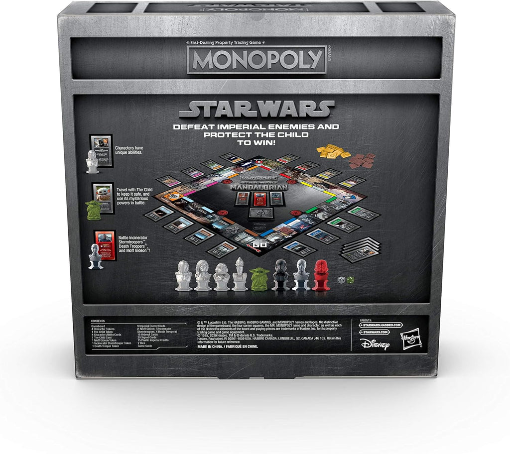 Monopoly Star Wars The Mandalorian Edition Board Game