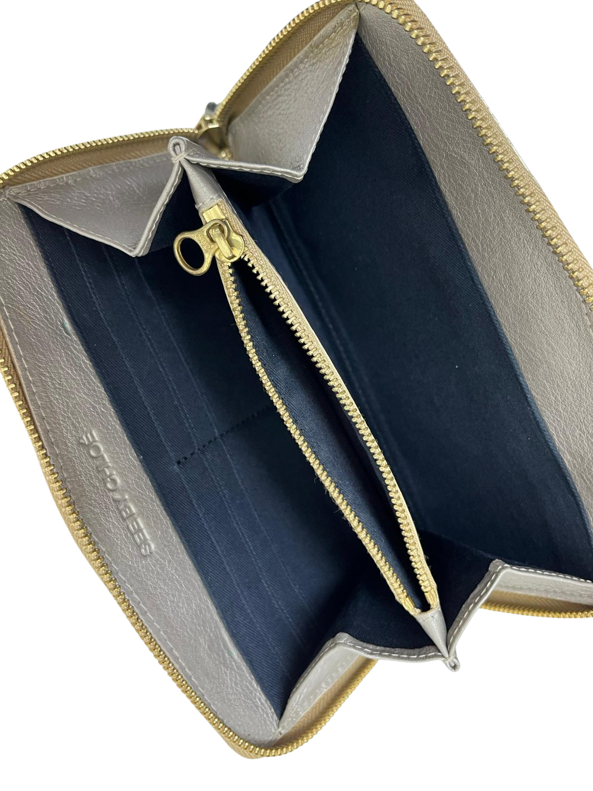 See By Chloe Long Wallet Leather Gold