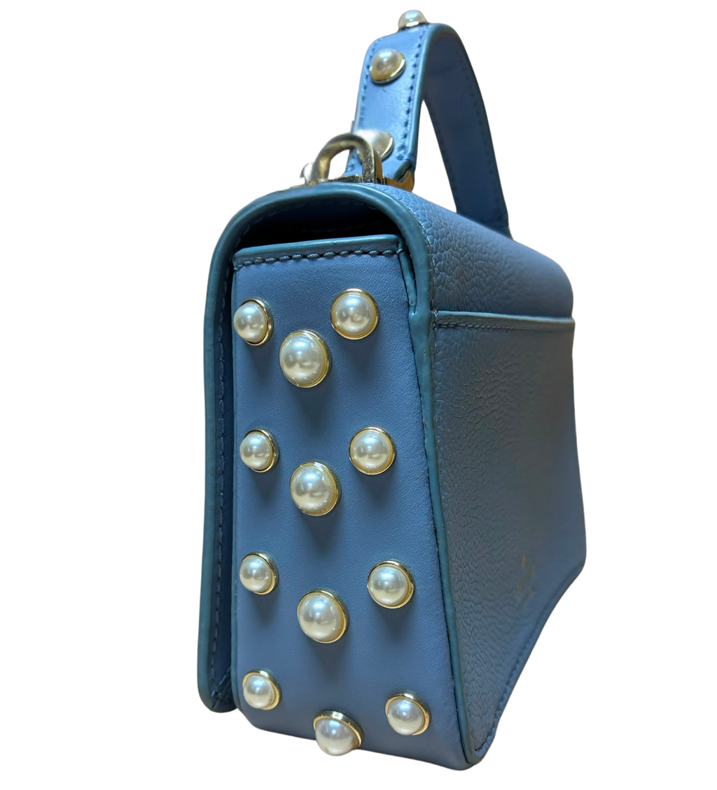 Kate Spade Maisie Serrano Place Pearl Purse Crossbody Blue WKRU5673