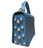 Kate Spade Maisie Serrano Place Pearl Purse Crossbody Blue WKRU5673