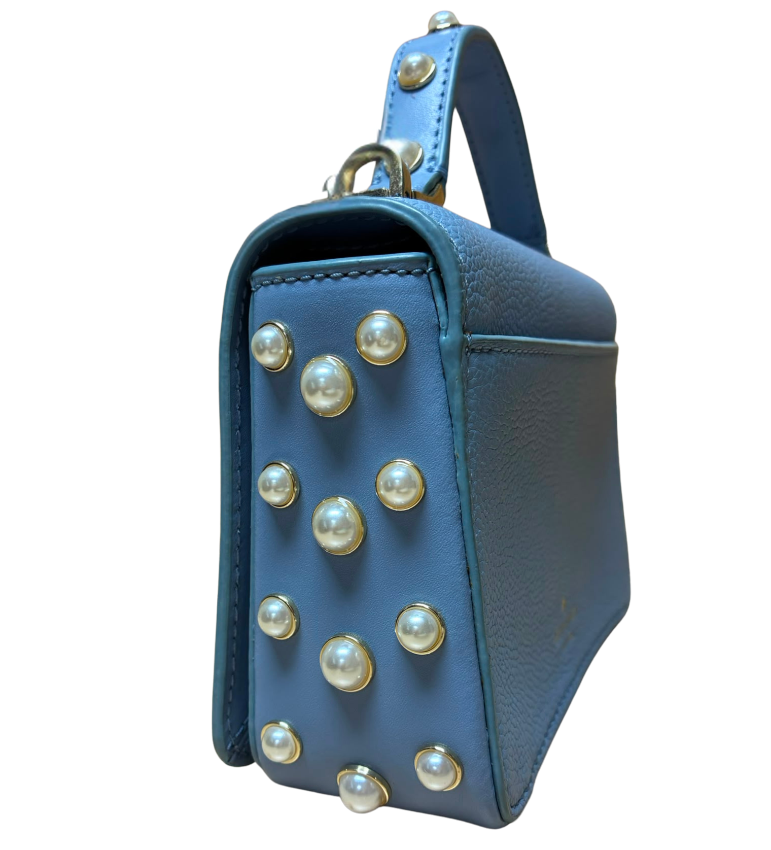 Kate Spade Maisie Serrano Place Pearl Purse Crossbody Blue WKRU5673