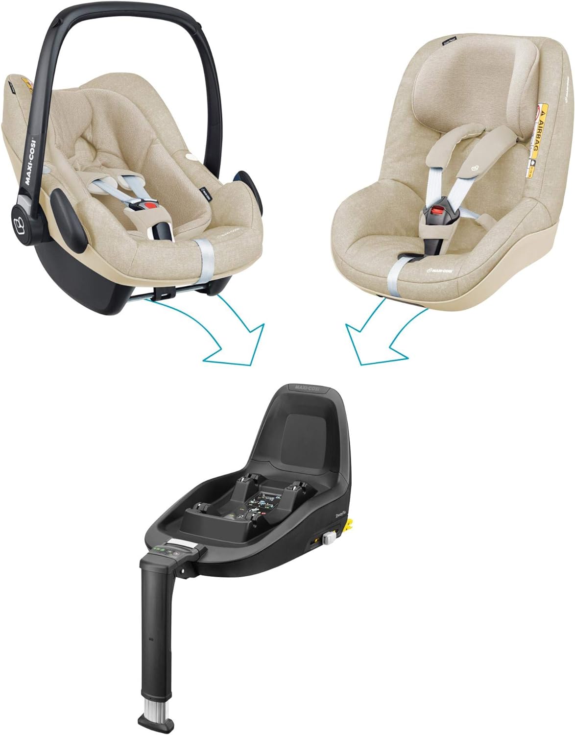 Maxi Cosi Baby Carrier Pebble Plus Nomad Sand