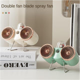 Selling Sunset Double Head Spray Fan