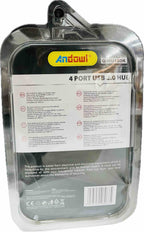 USB Hub 2.0- 4 Ports/ ANDOWL/QHU150K
