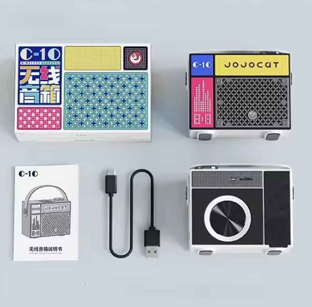 Jojocat C10 Mini Speaker Wireless Waterproof Soundcore Bluetooth Portable Audio Soundbox For PC Secondary image