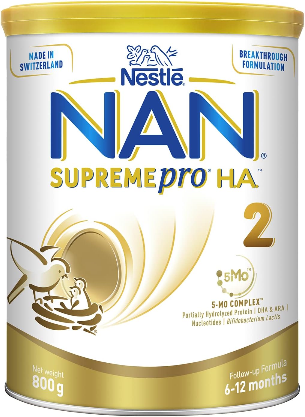 Nestlé NAN SUPREMEPRO HA FollowUp Milk Stage 2 Milk Powder 800g Main image