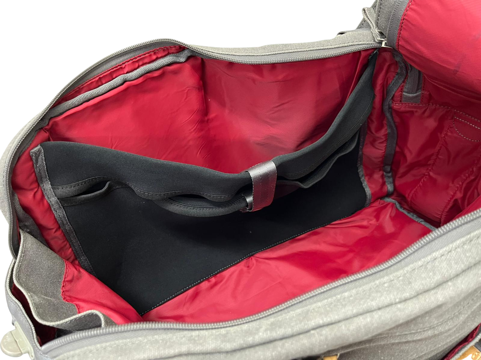 Qwstion Weekender Canvas Tote Washed Grey