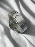 Seiko Analog Quartz 3 Hands Blue Dial Date Mens Watch