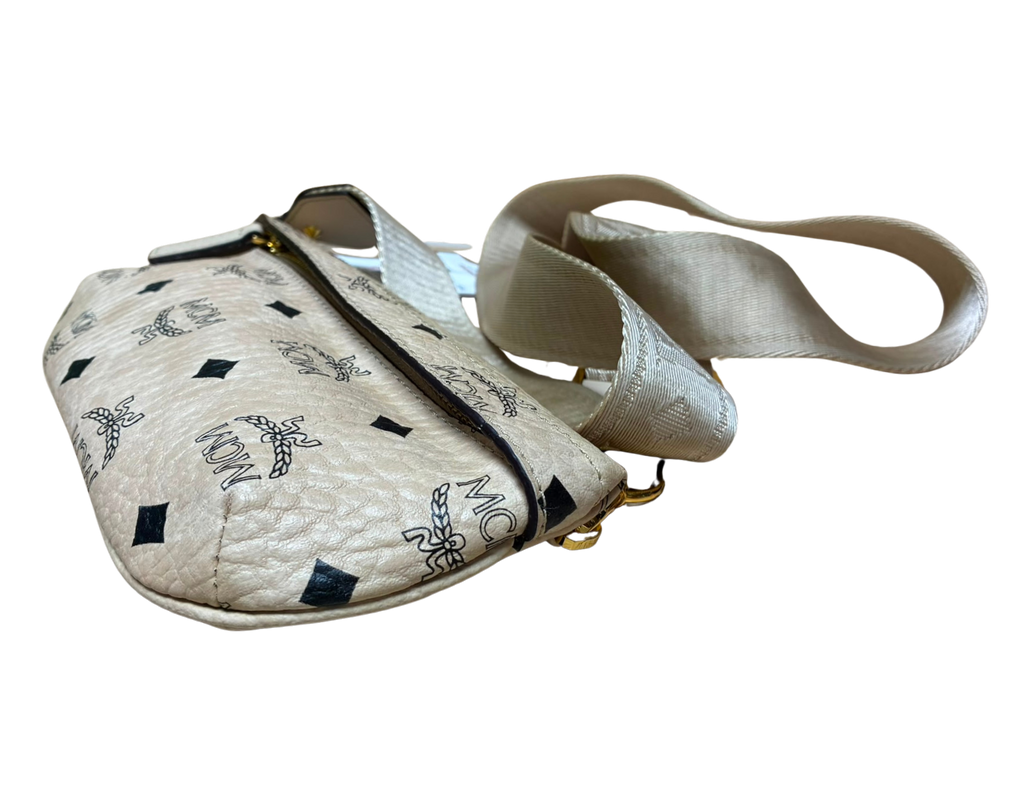 MCM Fursten Belt Bag Beige