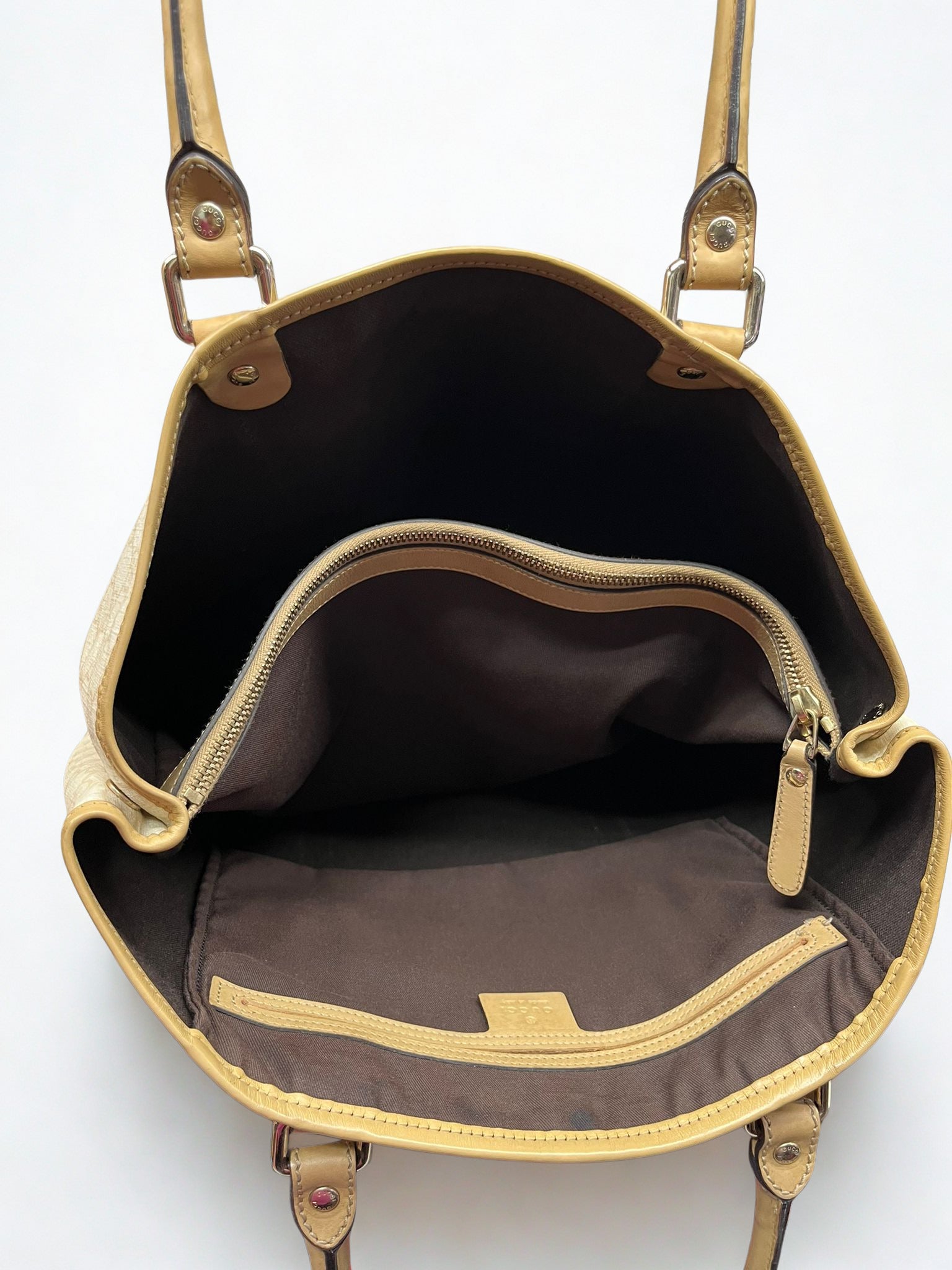 Gucci GG Supreme Canvas Vertical Tote Bag 223668