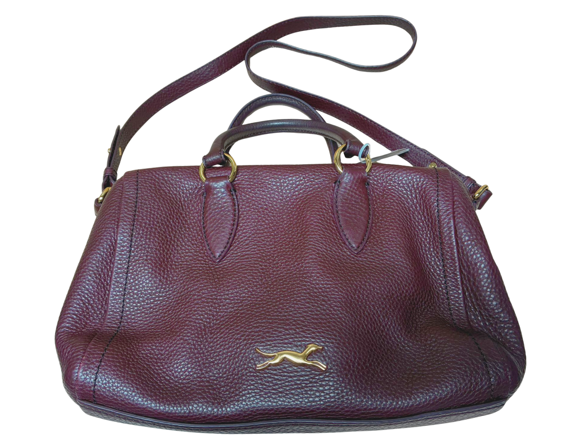 Bimba Y Lola Pebbled Leather Bowling Bag Main image