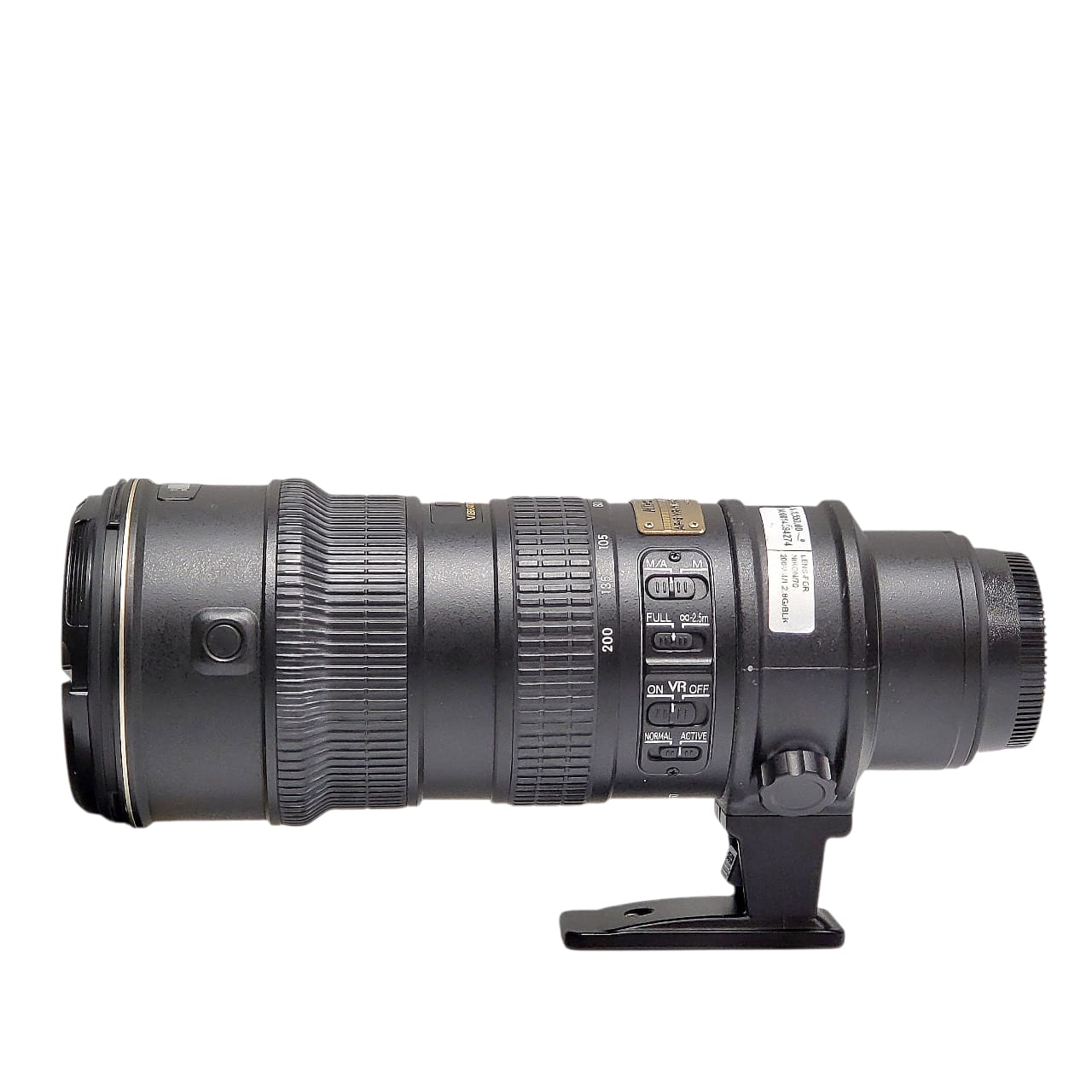Nikon AF-S VR-NIKKOR 70-200mm f/2.8G ED Vibration Reduction II Zoom Lens