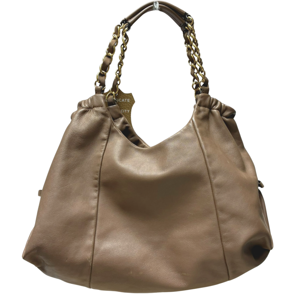 Ferragamo Vara Chain Detail Slouchy Hobo