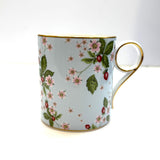 Wedgwood, Bone China Wild Strawberry Bloom Mug, Set Of 2