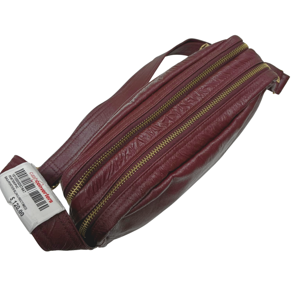Porter International MORI Shoulder Bag Wine Red