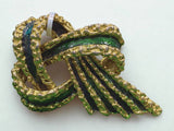 Vintage Ciner Costume Jewelry Brooch
