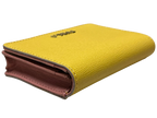 Furla Yellow Leather Card Case
