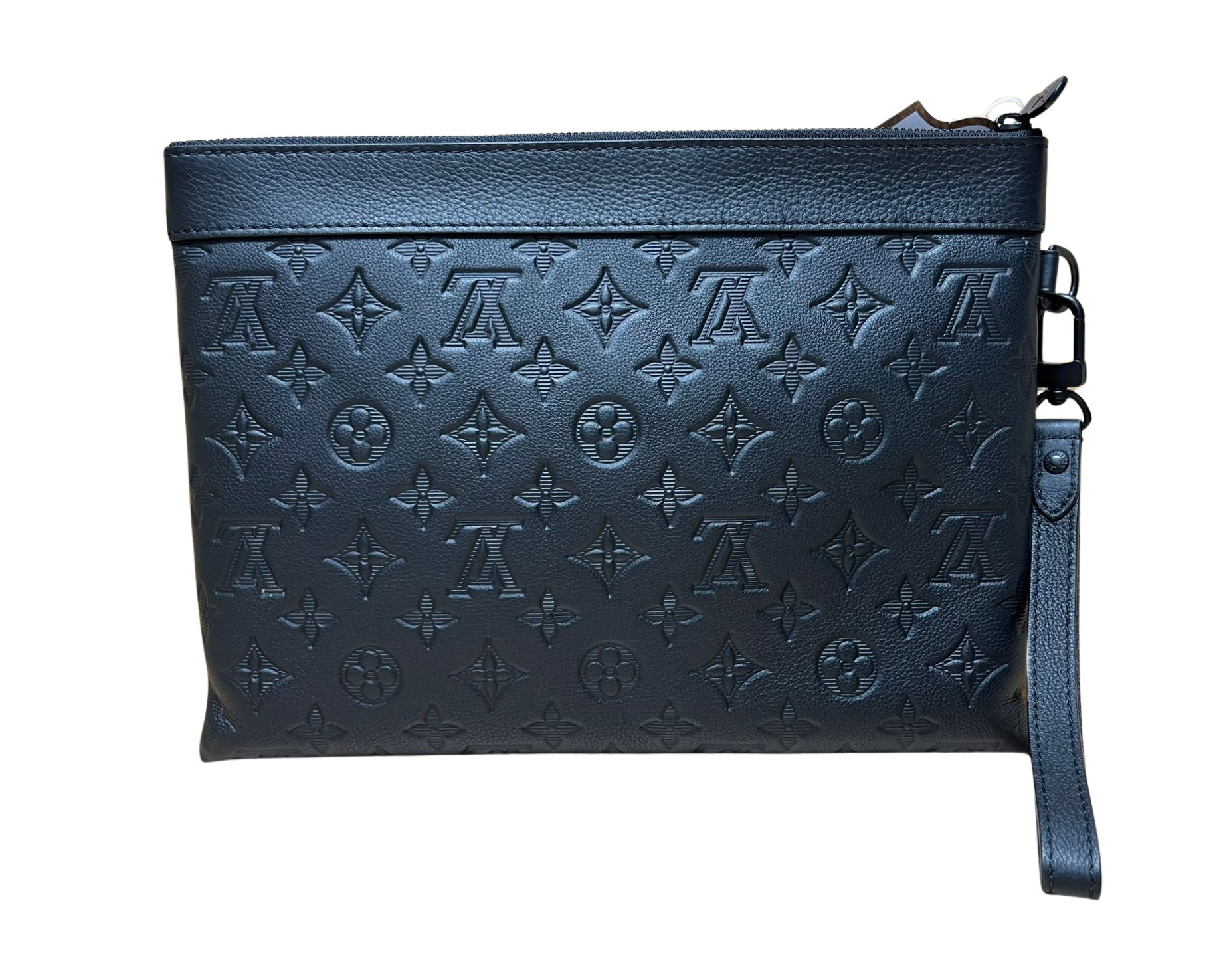 Louis Vuitton Pochette ToGo Monogram Shadow Leather Clutch Bag Secondary image
