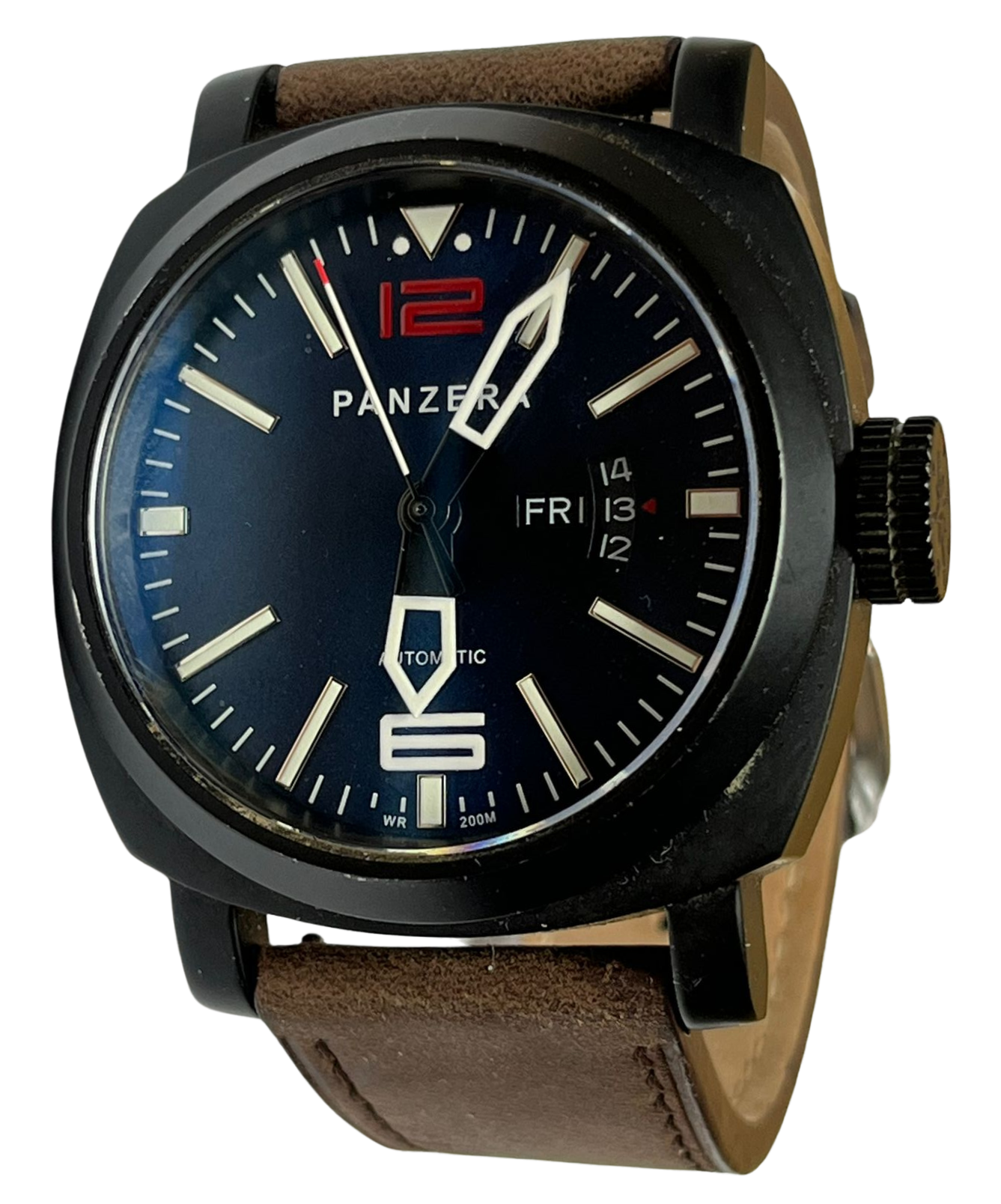 Panzera Aquamarine 45 Pacific Spirit A4502 Luxury Dive Watch 20ATM Main image