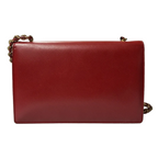 Salvatore Ferragamo Ginny Saffiano Vara Bow Shoulder Bag