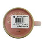 Le Creuset V Mug 330ml Shell Pink