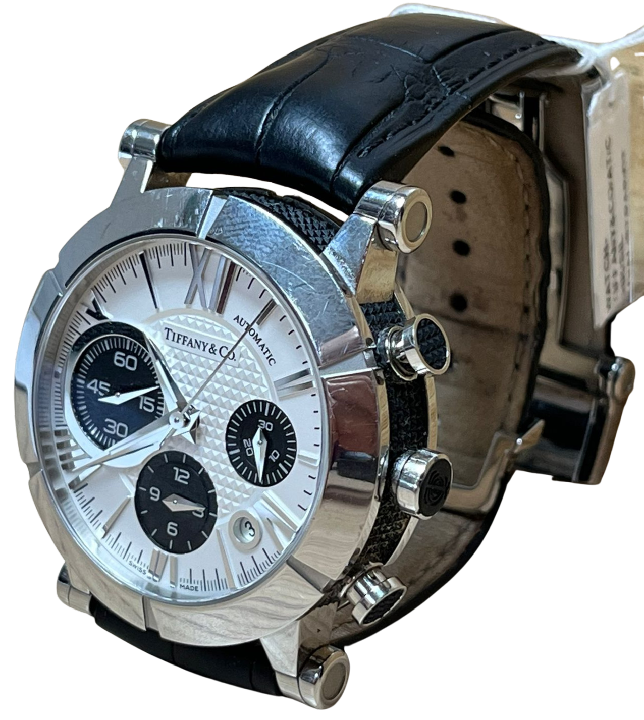 Tiffany And Co Atlas Gent Chronograph Automatic Watch Secondary image