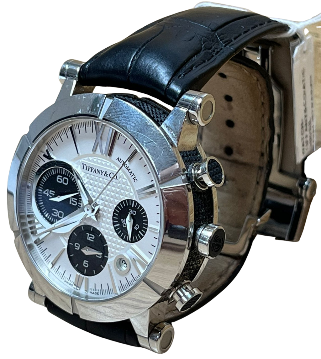 Tiffany And Co Atlas Gent Chronograph Automatic Watch