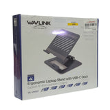 Wavlink Adjustable Aluminum Laptop Dockint Station Stand with Dual HDMI Ports