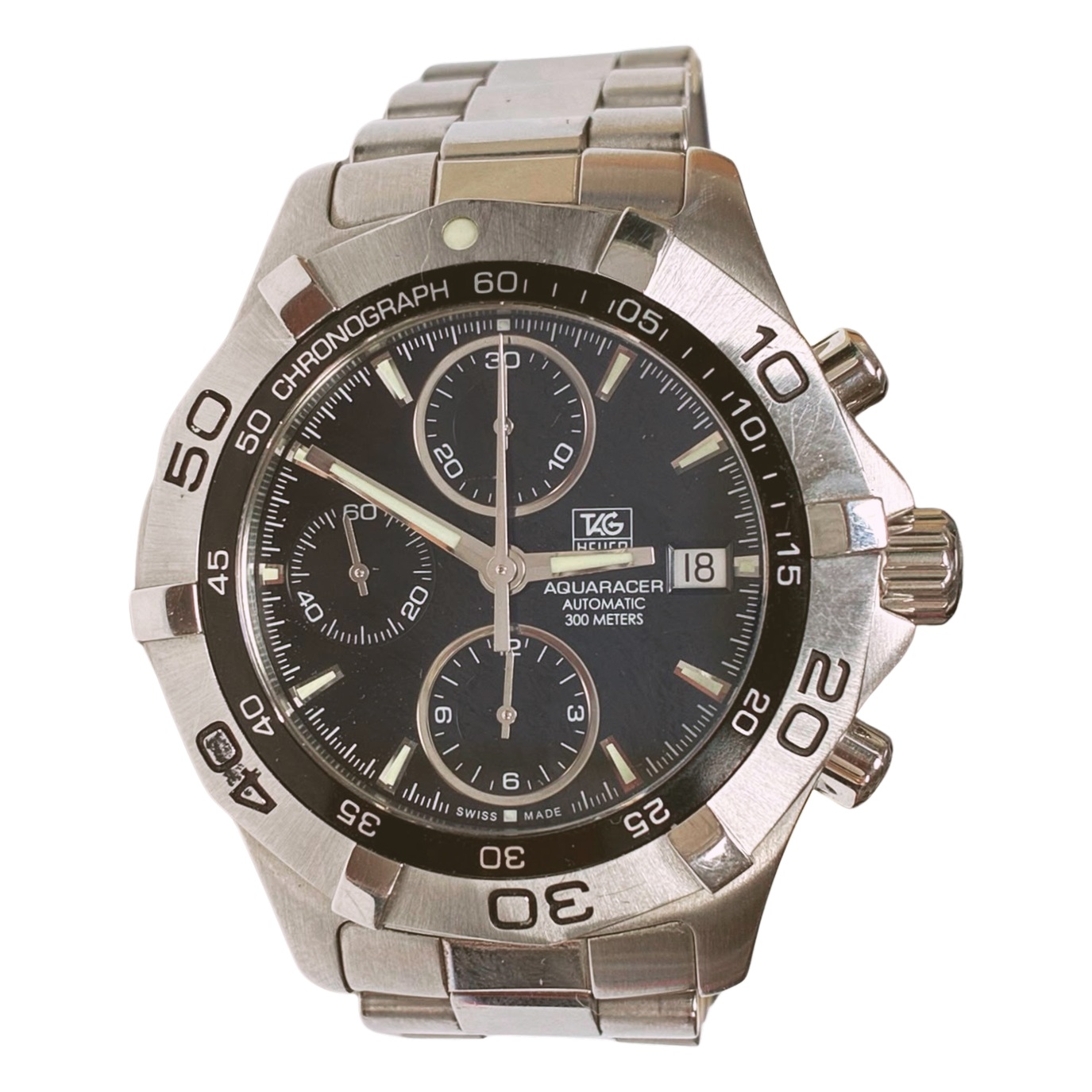 TAG Heuer CAF2110  Aquaracer 300M Automatic Chronograph