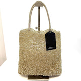 Anteprima Gold Wire Meshed Tote Bag