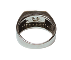 750WG Diamond Mens Ring 7.2GM