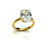 18KYG 5.08cts Lab Grown Diamond Ring