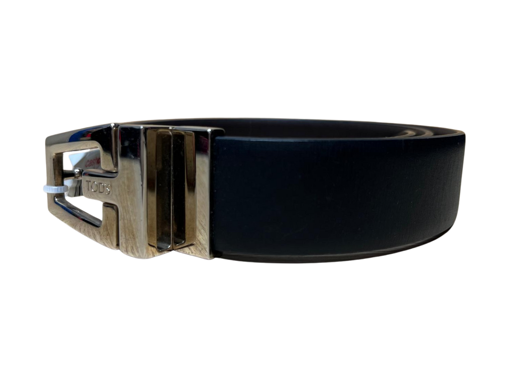 Tods Leather Belt Black