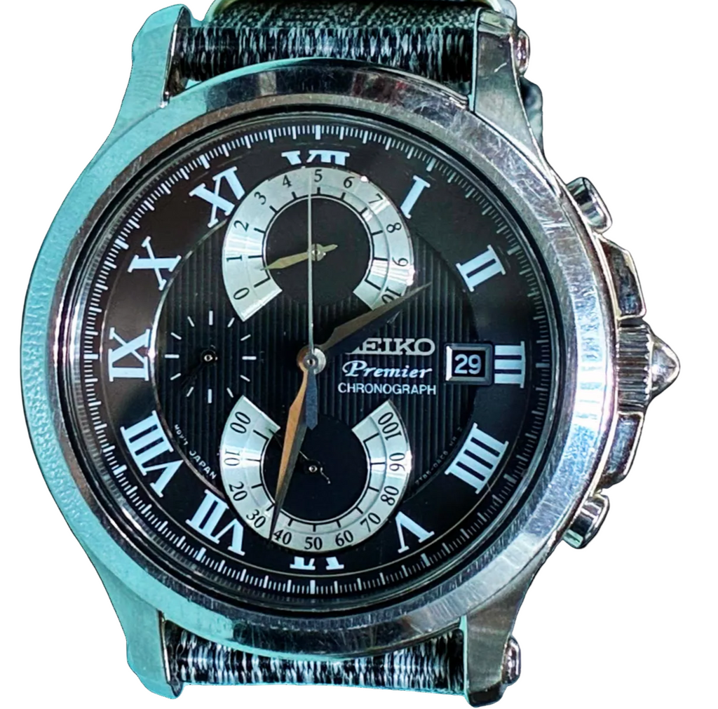 Seiko Premier Double Retrograde Chronograph SPC067