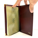 Cartier, MUST DE CARTIER Burgundy Notebook Holder