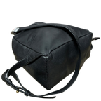 Oroton Lilly Small Backpack Black Pebbled Leather