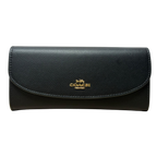 Coach  F52628 Crossgrain Leather Pop Slim Envelope Wallet