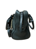 DKNY Leather Satchel Green