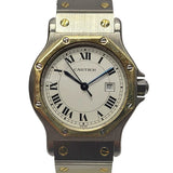Cartier Santos de Cartier Octagon Gold/Steel Automatic Watch 31mm