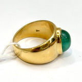 750YG Emerald Ring