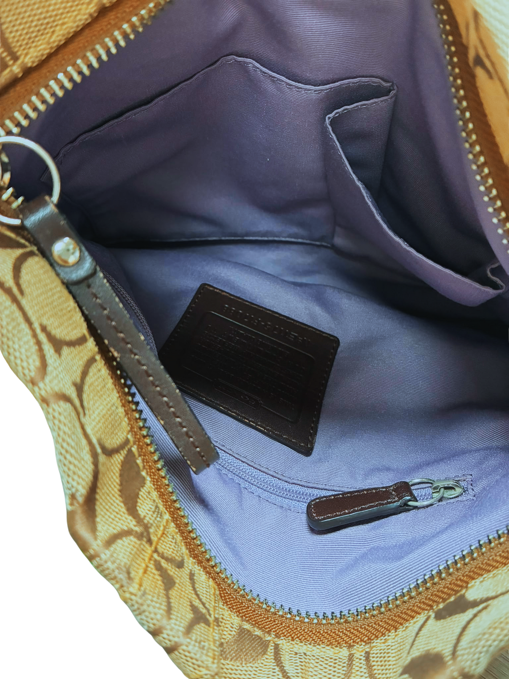 Coach F17088 Signature Buckle Shoulder Bag