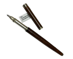 Trussardi Rollerball Pen Wood And Silver