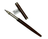 Trussardi Rollerball Pen Wood And Silver